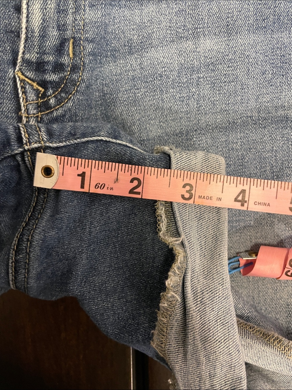 Level 99 Light Blue Rolled-Hem Denim Shorts - Picture 7 of 7